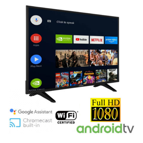 Atron 40" LED Smart android TV 300Hz