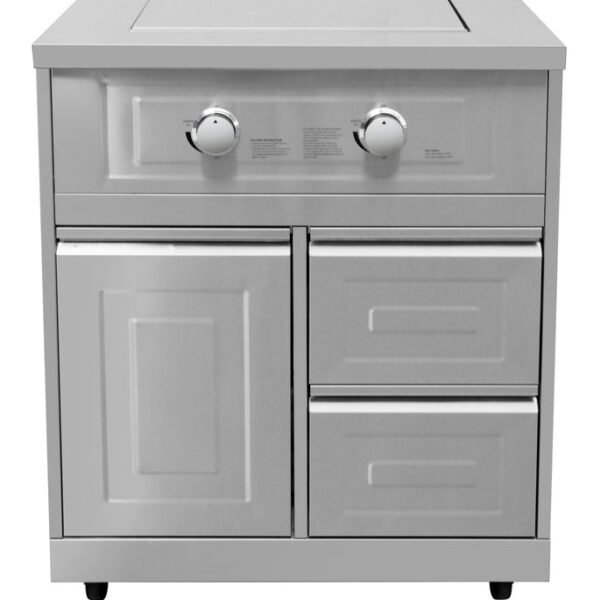 Side Burner With Bottom Cabinet
