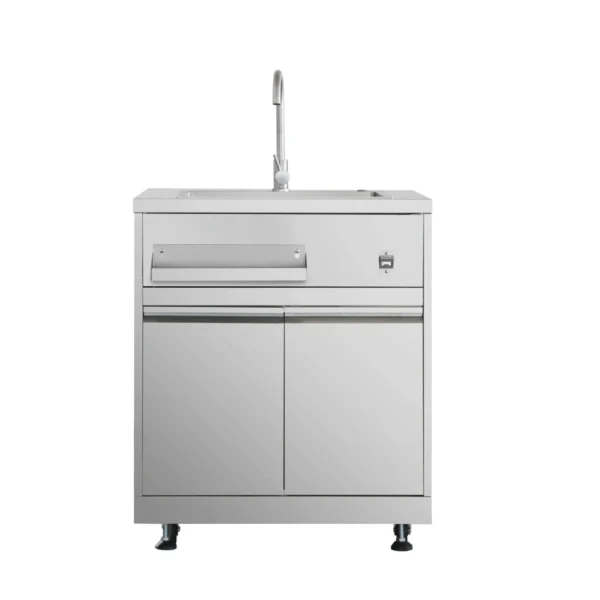 Outdoor Kitchen Sink Cabinet in Stainless Steel