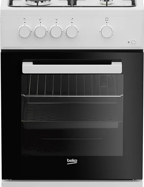 Beko Freestanding Gas Cooker 50cm x 60cm White