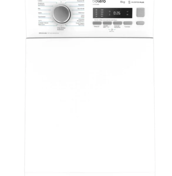 Cecotec Top Loader Washing Machine 8Kg 1300rpm White