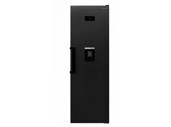 Sharp Larder Fridge Sharp Black Steel 186 x 60