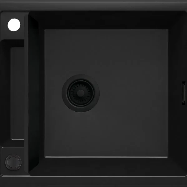 Magnetic granite sink, 1-bowl
