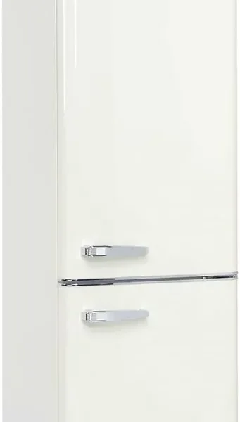 Fridgelux 183x55cm Fridge Freezer Static Cream