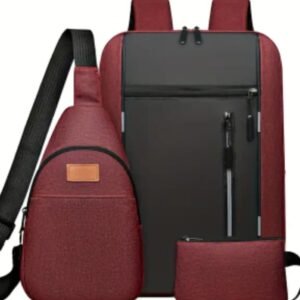 3 Piece Set Red