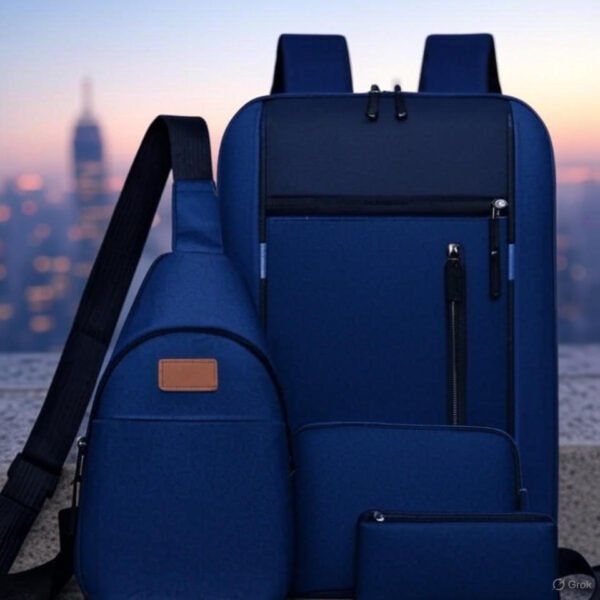 3 Piece Set Blue