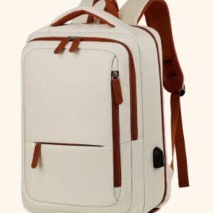 Travel Backpack Beige