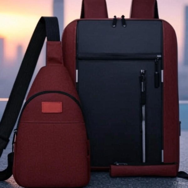 3 Piece Set Red