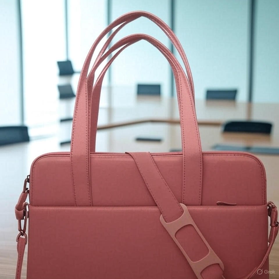 Laptop Handbag Pink
