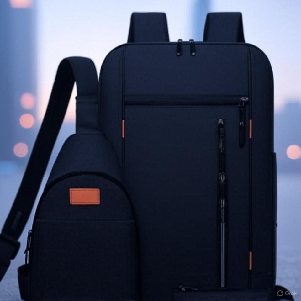 3 Piece Set Black