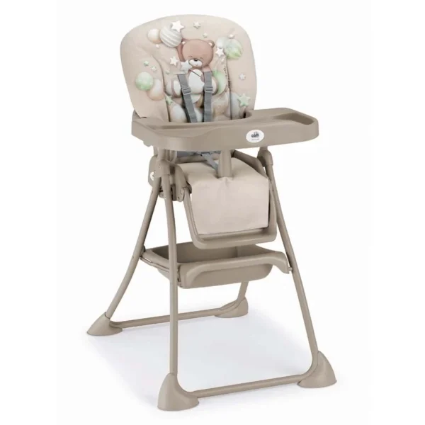 CAM Mini Highchair 6-36m Teddy Bubbles Beige