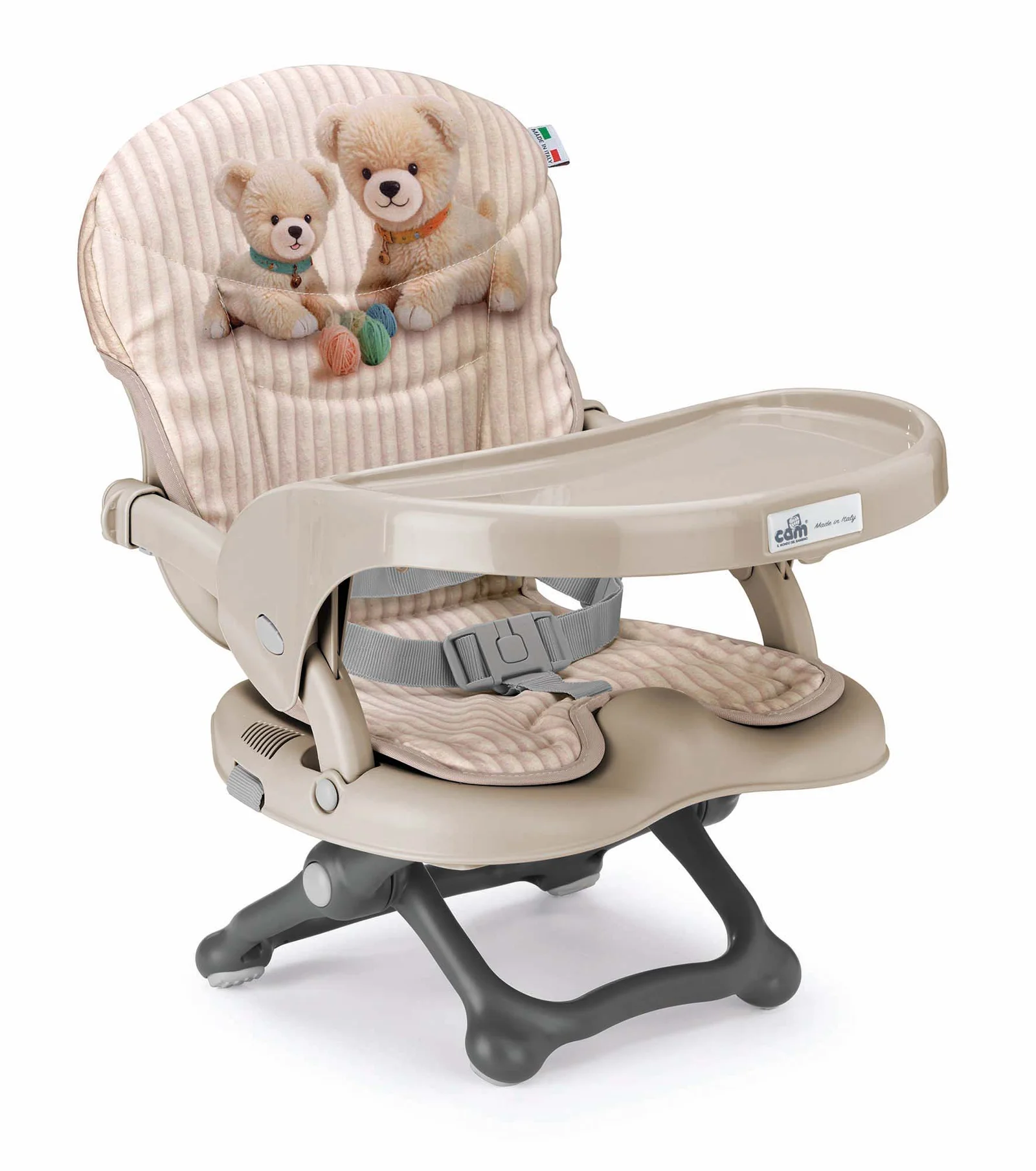 CAM Smarty Booster Highchair Puppies Beige