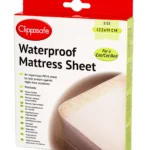 Clippasafe Waterproof Mattress Sheet – Cot 122x91cm