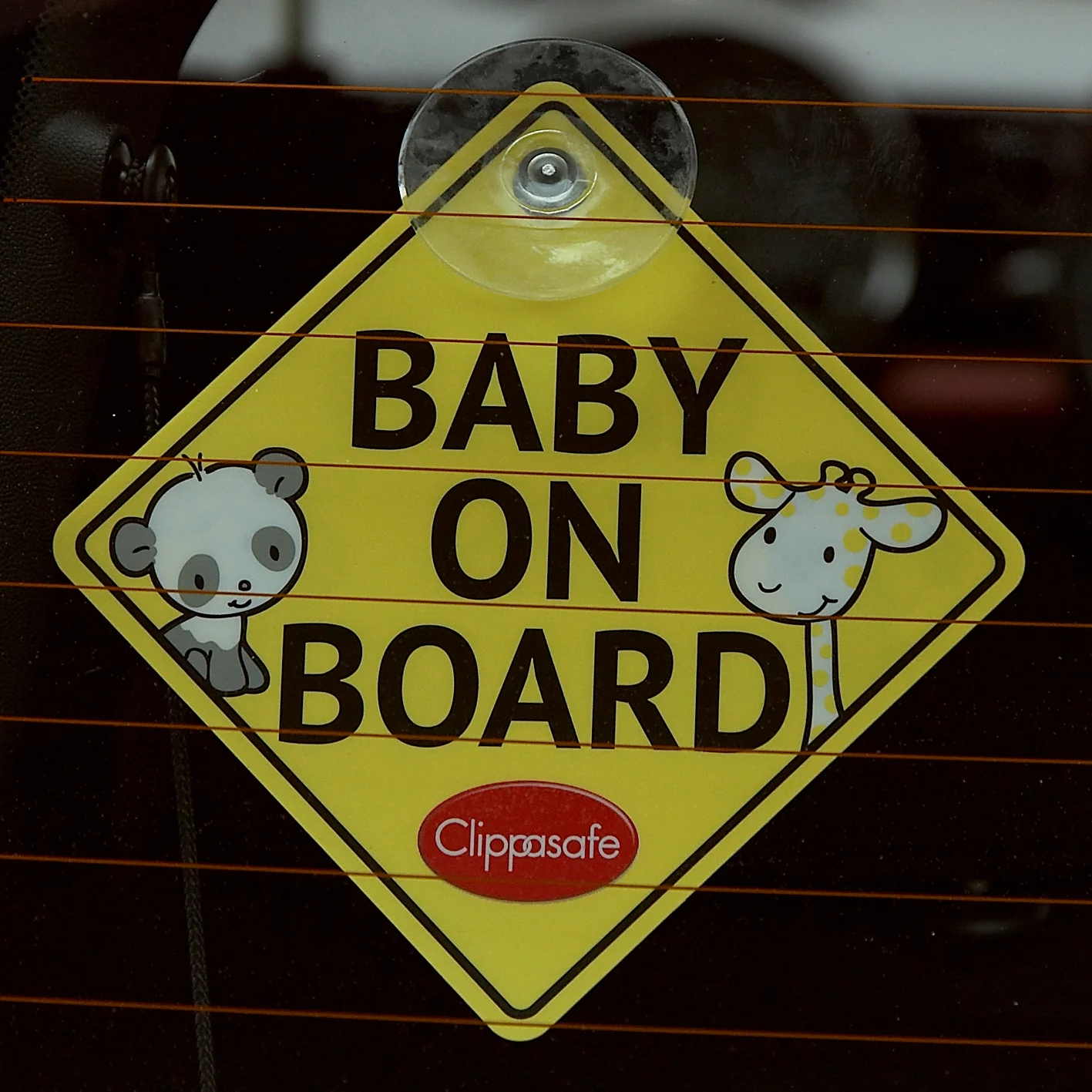 Clippasafe Baby on Board / Child on Board Sign