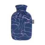 Fashy Hot Water Bottle with Plush Cover 2L