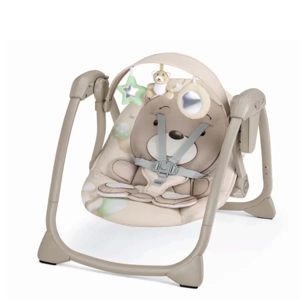 CAM Midi Swing Teddy Bubbles Beige