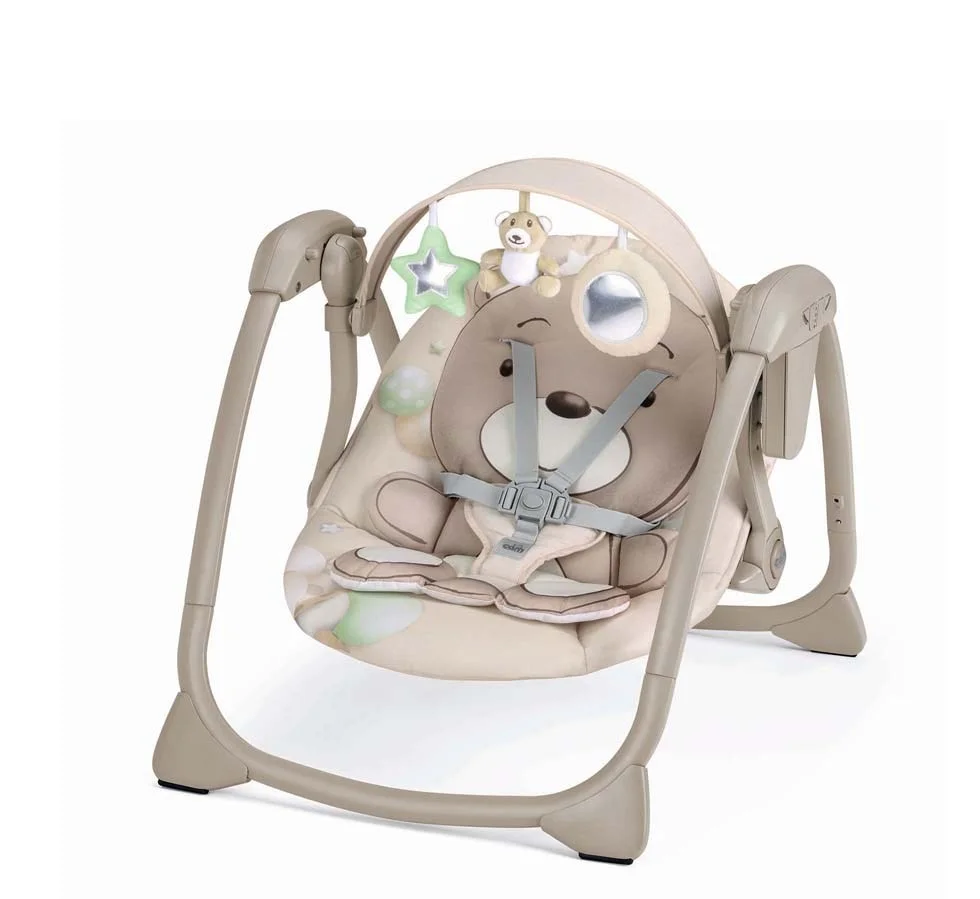 CAM Midi Swing Teddy Bubbles Beige
