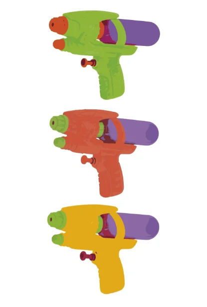 Fashy Water Pistol 1pc