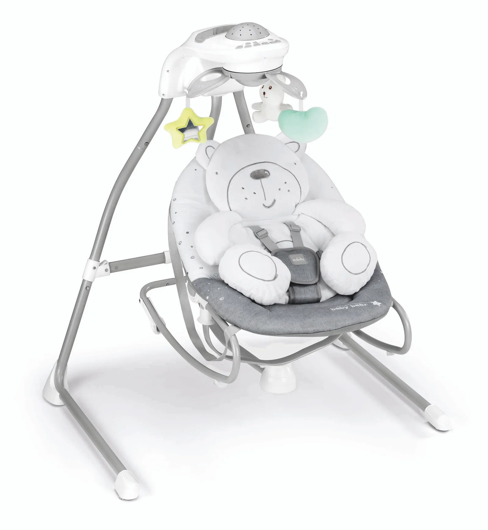 CAM Gironanna Evo 2 in 1 Electrical Swing Grey Teddy