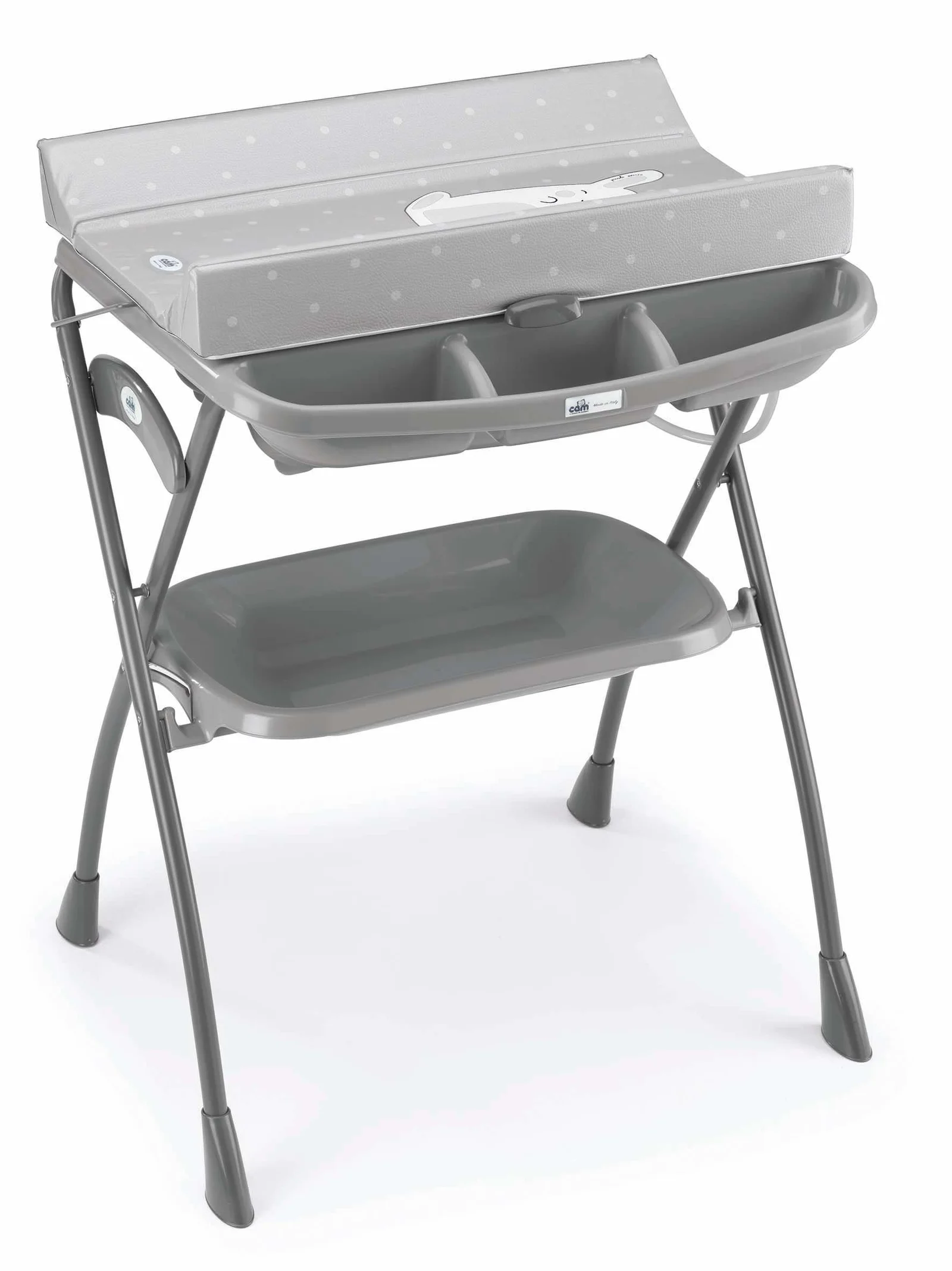 CAM Volare Bath & Changer Rabbit Grey