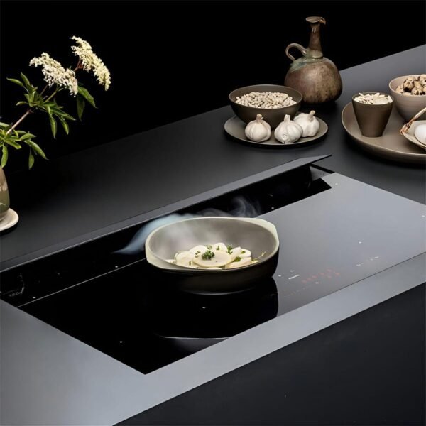 Falmec Aspiration Hob Brera Black 90 cm