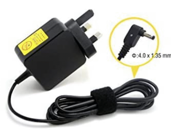 Replacement Charger for ASUS 33W 1.75A UK 4mm x 1.35mm