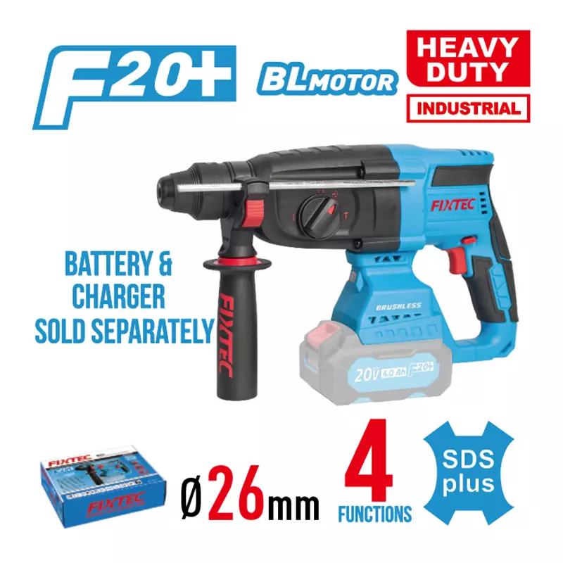 20V Li-ion Brushless Rotary Hammer Bare